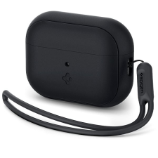 Spigen Silicone Fit Black AirPods Pro 2 fülhallgató, fejhallgató tok