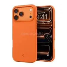 Spigen SILICONE FIT MAG szilikon telefonvédő (ütésállóság, MagSafe) NARANCSSÁRGA (ACS11379) tok és táska