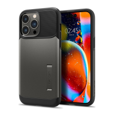 Spigen Slim Armor Apple iPhone 14 Pro Max tok, Gunmetal, szürke tok és táska