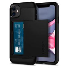 Spigen Slim Armor CS iPhone 11 tok fekete (076CS27435) (076CS27435) tok és táska