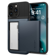 Spigen Slim Armor CS Metal Slate iPhone 15 Pro tok és táska