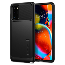 Spigen Slim Armor Samsung Galaxy Note 20 Ütésálló Tok - Fekete tok és táska