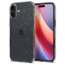 Spigen Telefontok iPhone 16 - Spigen Liquid Crystal Glitter TPU átlátszó tok tok és táska