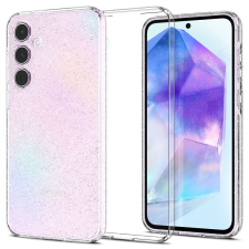 Spigen Telefontok Samsung Galaxy A55 5G - Spigen Liquid Crystal Glitter - átlátszó hátlap tok tok és táska