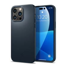 Spigen Thin Fit Apple iPhone 14 Pro Max Metal Slate tok sötét kék tok és táska