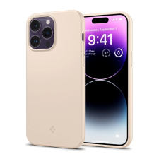 Spigen Thin Fit Apple iPhone 14 Pro Sand Beige tok bézs tok és táska