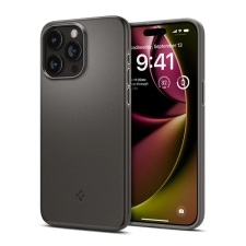 Spigen Thin Fit Apple iPhone 15 Pro tok Gunmetal tok és táska