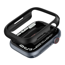 Spigen Thin Fit Apple Watch S8/S7 45mm Black, fekete tok okosóra kellék