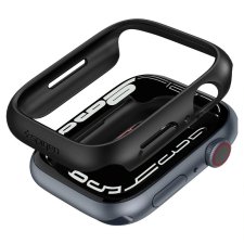 Spigen Thin Fit Apple Watch Series 7 (41mm) tok fekete (ACS04184) okosóra kellék