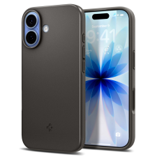 Spigen Thin fit Magfit Apple iPhone 17 tok, MagSafe, Gunmetal, szürke tok és táska