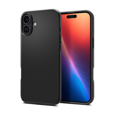 Spigen Thin Fit MagFit iPhone 16 Plus tok, MagSafe, fekete ACS08060 tok és táska