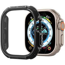 Spigen Tough Armor Black Apple Watch Ultra 49 mm okosóra kellék
