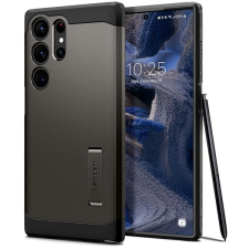 Spigen Tough Armor Gunmetal Samsung Galaxy S23 Ultra tok tok és táska