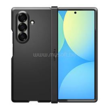 Spigen TOUGH ARMOR MAG műanyag telefonvédő (ütésállóság, kitámasztó, MagSafe) FEKETE (ACS09549) tok és táska