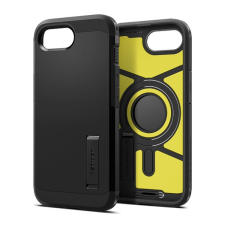 Spigen TOUGH ARMOR MAG műanyag telefonvédő (ütésállóság, MagSafe) FEKETE Apple iPhone 16e tok és táska