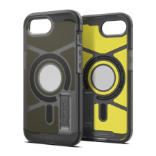 Spigen TOUGH ARMOR MAG műanyag telefonvédő (ütésállóság. matt. MagSafe) FEKETE tok és táska