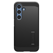 Spigen Tough Armor MagFit Samsung Galaxy S25 tok, Black, fekete tok és táska