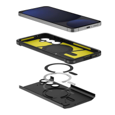 Spigen Tough Armor MagSafe-kompatibilis tok Samsung Galaxy S24 FE - fekete tok és táska
