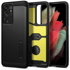 Spigen Tough Armor Samsung Galaxy S21 Ultra fekete tok tok és táska