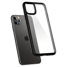 Spigen Ultra Hybrid Apple iPhone 11 Pro hátlaptok átlátszó-fekete (077CS27234) (077CS27234) - Telefontok tok és táska