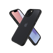 Spigen Ultra Hybrid Apple iPhone 13 Matte Frost Black tok, fekete tok és táska