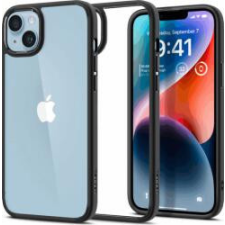 Spigen Ultra Hybrid Apple iPhone 14 Szilikon Tok - Átlátszó/Fekete (8809811865196-ACS05041) tok és táska