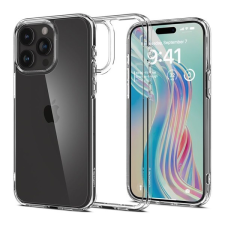 Spigen Ultra Hybrid Apple iPhone 15 Pro Max Crystal Clear tok (átlátszó) tok és táska