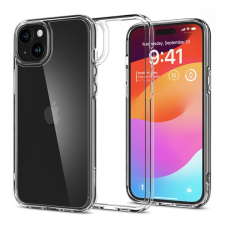 Spigen Ultra Hybrid Apple iPhone 15 tok, Crystal Clear, átlátszó tok és táska
