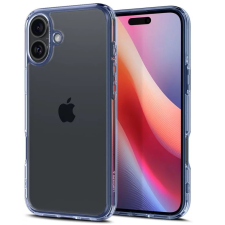 Spigen Ultra Hybrid Apple iPhone 16 tok, Sky Crystal, átlátszó-kék tok és táska