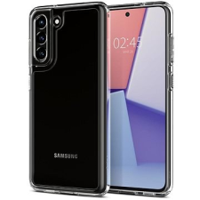Spigen Ultra Hybrid Clear Samsung Galaxy S21 FE 5G tok és táska