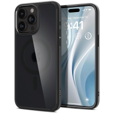 Spigen Ultra Hybrid Frost Black iPhone 15 Pro Max MagSafe tok tok és táska