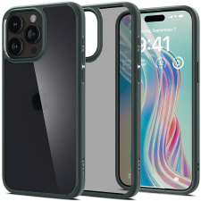 Spigen Ultra Hybrid Frost Green iPhone 15 Pro Max tok és táska