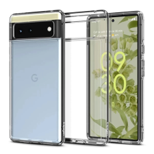 Spigen Ultra Hybrid Google Pixel 6 tok Crystal Clear átlátszó tok és táska