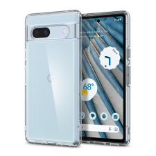 Spigen Ultra Hybrid Google Pixel 7a tok, Crystal Clear, átlátszó tok és táska