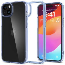 Spigen Ultra Hybrid iPhone 15 tok átlátszó-kék (ACS07049) (ACS07049) tok és táska