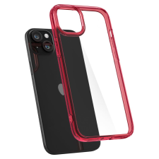 Spigen Ultra Hybrid iPhone 15 tok átlátszó-piros (ACS06794) (ACS06794) tok és táska