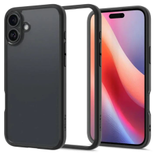 Spigen Ultra Hybrid iPhone 16 Plus tok átlátszó-fekete (ACS08072) (ACS08072) tok és táska