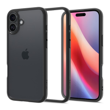 Spigen Ultra Hybrid iPhone 16 Plus tok, Matte Black, fekete ACS08072 tok és táska