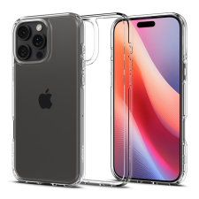 Spigen Ultra Hybrid iPhone 16 Pro Max tok, Crystal Clear átlátszó ACS07992 tok és táska