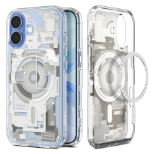 Spigen Ultra Hybrid MAG MagSafe iPhone 17 készülékhez Zero One tok természetes titán tok és táska