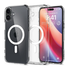 Spigen ULTRA HYBRID MAG műanyag telefonvédő (ütésállóság, légpárnás keret, MagSafe) FEHÉR tok és táska