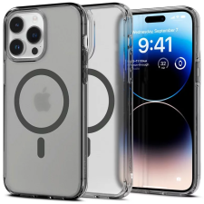 Spigen Ultra Hybrid MagFit Apple iPhone 14 Pro Tok - Átlátszó/Fekete (ACS05586) tok és táska