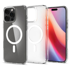 Spigen Ultra Hybrid MagFit Frost iPhone 16 Pro tok áttetsző-fehér (ACS08133) tok és táska