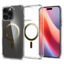 Spigen Ultra Hybrid MagFit iPhone 16 Pro tok átlátszó-aranyszínű (ACS08132) (ACS08132) tok és táska