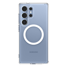 Spigen Ultra Hybrid MagFit Samsung Galaxy S25 Ultra tok, átlátszó-fehér tok és táska