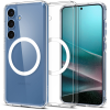 Spigen Ultra Hybrid MagSafe Clear White Samsung Galaxy S 2025+ tok
