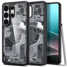 Spigen Ultra Hybrid MagSafe Zero One Black Samsung Galaxy S26 Ultra tok és táska