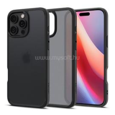Spigen ULTRA HYBRID műanyag telefonvédő (ütésállóság, légpárnás keret, matt) FEKETE/ÁTLÁTSZÓ (ACS07995) tok és táska