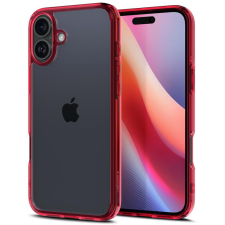 Spigen Ultra Hybrid Red Crystal iPhone 16 tok (ACS08203) tok és táska