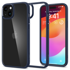 Spigen Ultra Hybrid, tengerészkék - iPhone 15 tok tok és táska